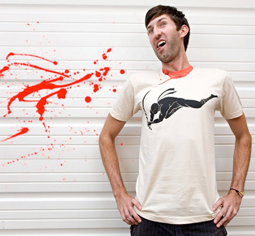 Ninja! Heads Will Roll! T-Shirt (Image courtesy Threadless)