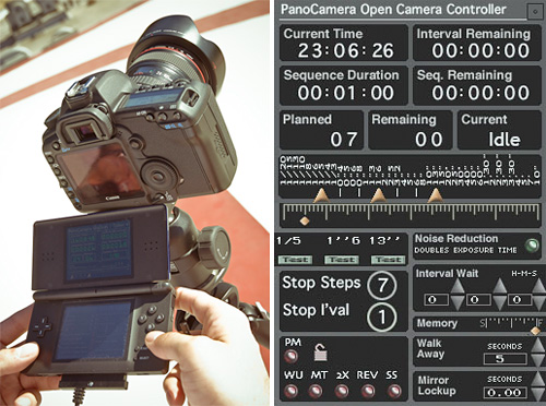 Open Camera Controller (Images courtesy HDR Labs)