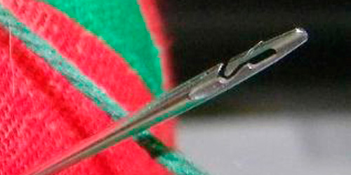 Spiral Eye Needle (Image courtesy Pam Turner)