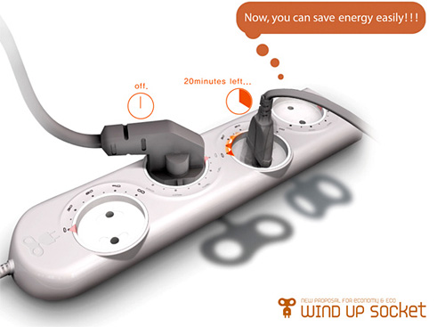 Wind Up Socket (Image courtesy Dongwon Joo & Jieun Choi)