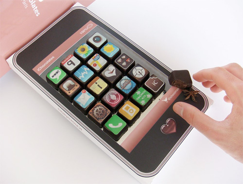 iPhone App Chocolates (Image courtesy iChocolates)