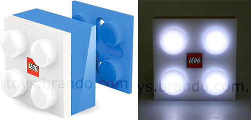 brick_light2 LEGO 2x2 Brick LED Light (Images courtesy Brando)
