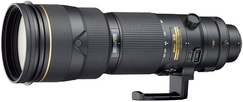 AF-S Nikkor 200-400mm ƒ4G ED VR II (Image courtesy Nikon)