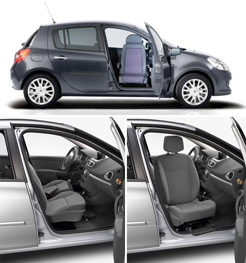 swivel_seat Renault Clio Swivel Seat (Images courtesy Renault)
