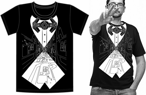 Bow TIE Tuxedo Shirt (Image courtesy the StarWarsShop)