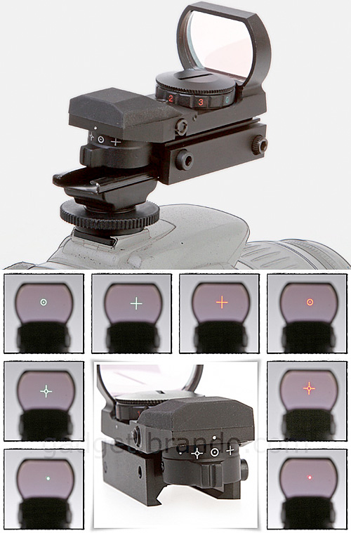 Hot Shoe Mountable Scope For Your SLR