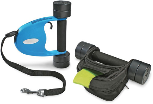 Dog Leash Weight Set (Image courtesy Hammacher Schlemmer)