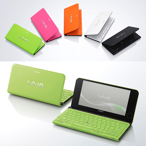 Sony VAIO P (Images courtesy Sony)