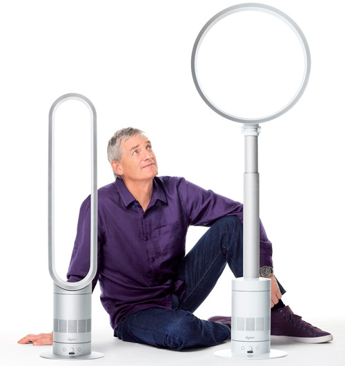 Dyson AM02 & AM03 Air Multiplier Fans (Image courtesy Dyson)