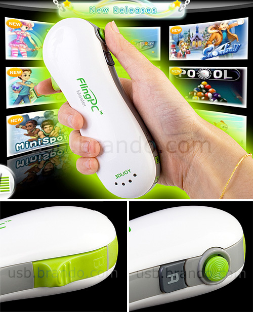 FlingPC Remote (Images courtesy USB.brando.com)
