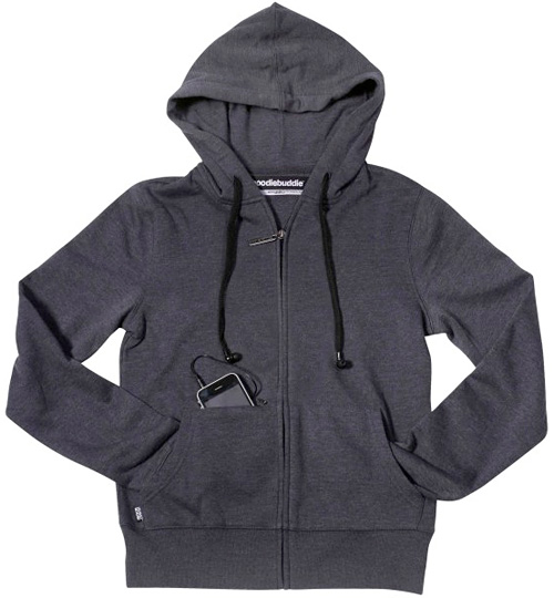 HoodieBuddie Provides A Cure For Tangled Earbuds
