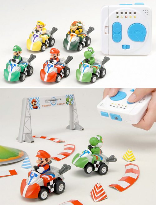 RC Mario Karts (Images courtesy Tomy)