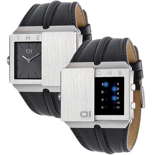 ‘The One’ Binary Slider Watch – Because Sometimes You Want A Cool Looking Watch, And Sometimes You Want To Know What Time It Is ‘The One’ Binary Slider Watch – Because Sometimes You Want A Cool Looking Watch, And Sometimes You Want To Know What Time It Is