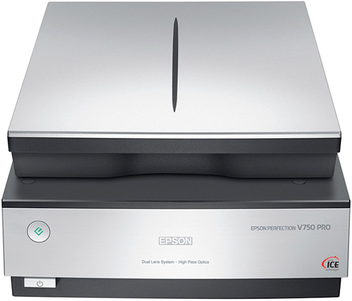 Epson Perfection V750-M Pro Scanner (Image courtesy Epson)