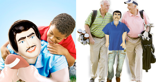 Inflatable Dad (Images courtesy Stupid.com)