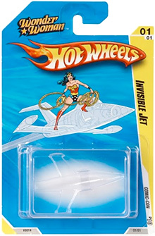 Hot Wheels' Wonder Woman Invisible Jet (Image courtesy Shey.net)