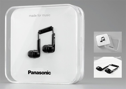 Panasonic Stereo Earphones RP-HJE 130 (Image courtesy COLORIBUS)