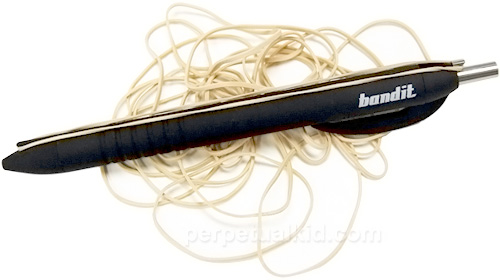Rubber Bandit Pen (Image courtesy Perpetual Kid)