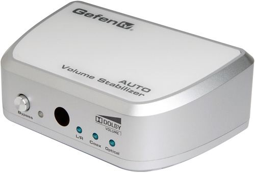 gefentv_volume GefenTV Auto Volume Stabilizer (Image courtesy Gefen)