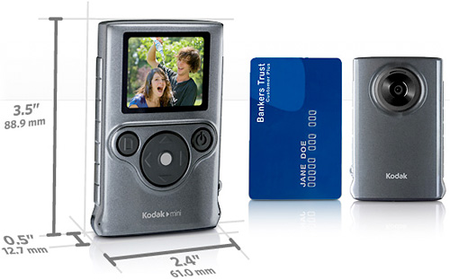 kodak_mini_video KODAK Mini Video Camera (Image courtesy Kodak)