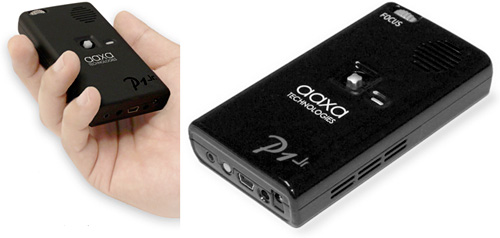 P1 Jr. Pico Projector (Images courtesy AAXA Technologies)