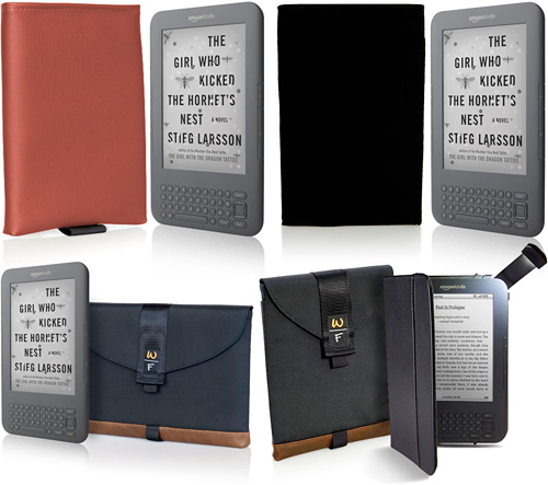 WaterField Designs Kindle 3 Cases (Images courtesy WaterField Designs)
