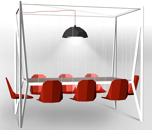 Swing Table (Image courtesy Duffy London)