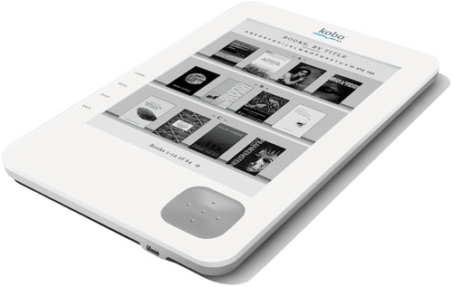2nd Generation Kobo eReader (Image courtesy Kobo)