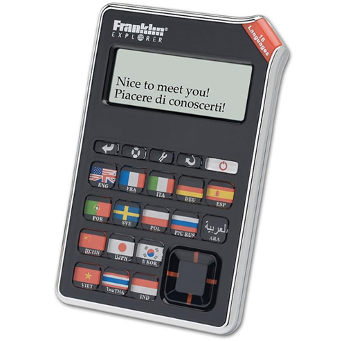 Franklin 16-Language Global Phrasebook (Image courtesy Frontgate.com)