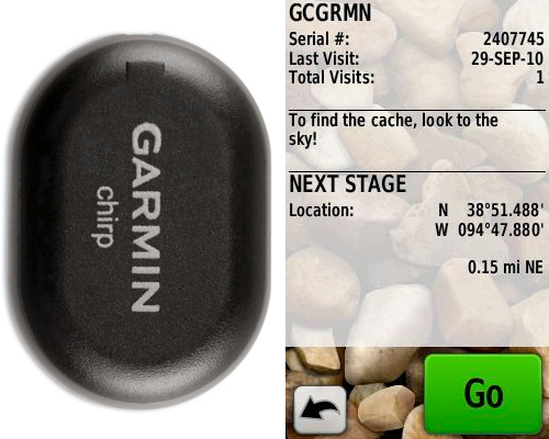 Garmin chirp (Images courtesy Garmin)