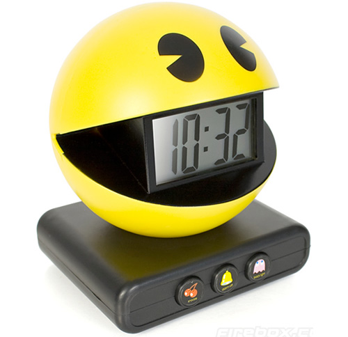 Pac Man Alarm Clock (Image courtesy Firebox.com)