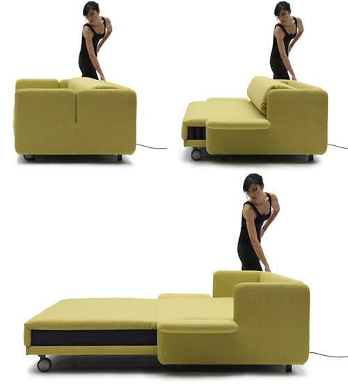 WOW Sofa Bed For The Epically Lazy | OhGizmo!