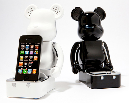 bearbrick_speakers Be@rbrick iPhone/iPod Speaker System (Image courtesy Medicom)