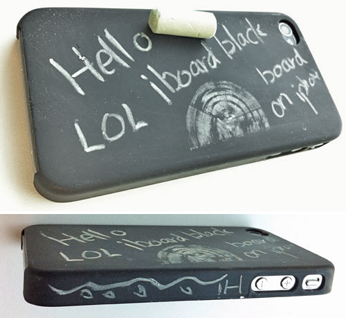 iBlackBoard iPhone Case Concept (Images courtesy KALOMIX)