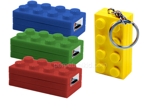 LEGO Block Key Light (Image courtesy Perpetual Kid)