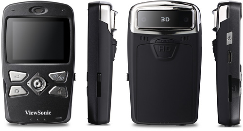 viewsonic_3dv5 ViewSonic 3DV5 Pocket 3D Camcorder (Images courtesy ViewSonic)