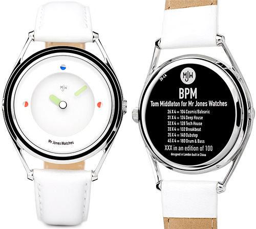 BPM Watch (Images courtesy Mr. Jones Watches)