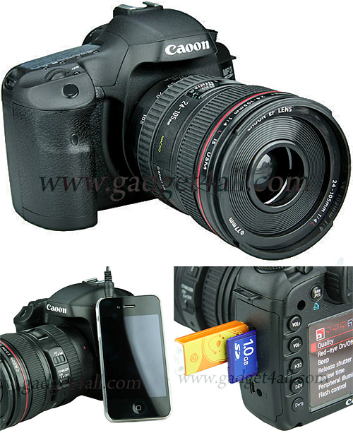 Caoon DSLR MP3 Player & Speaker (Images courtesy Gadget4all)