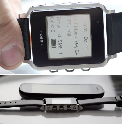 Fossil Concept Smart Watch (Images courtesy Robert Scoble)
