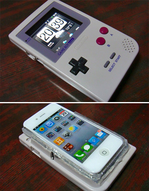 Game Boy Android iPhone 4 (Images courtesy Goteking)