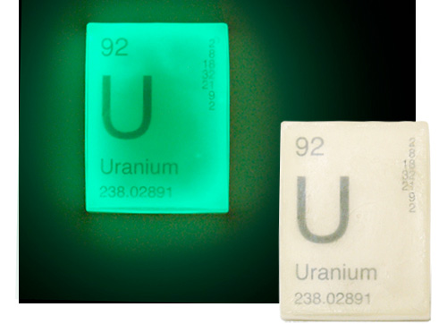 Glow In The Dark Uranium Soap (Image courtesy Perpetual Kid)