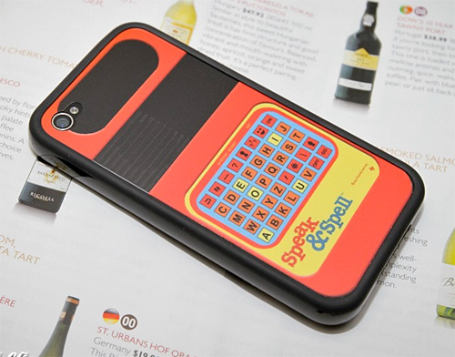 iPhone 4 Speak & Spell Decal (Image courtesy Etsy)