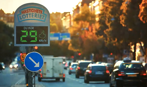 The Speed Camera Lottery (Image courtesy Volkswagen)