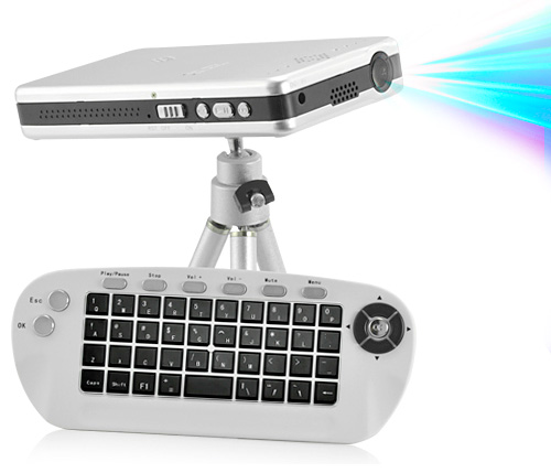 Mini Projector with Wifi + Wireless Remote (Image courtesy Chinavasion)