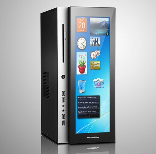 Moneual Lab's Dual Screen PC Case (Image courtesy Moneual Lab)