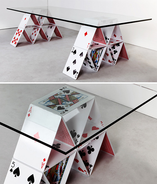 House Of Cards Table (Images courtesy Felipe Morozini)