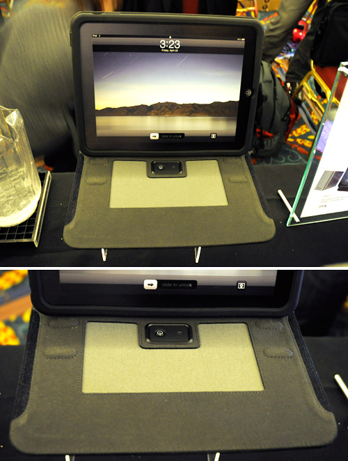 iHome iDM70 Sound Sleeve iPad Folio (Images property OhGizmo!)