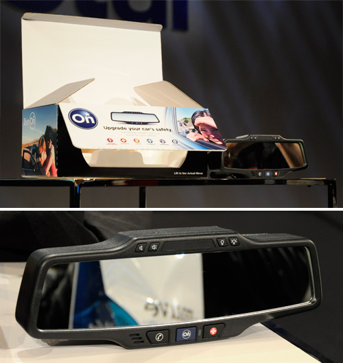 OnStar Standalone Rearview Mirror (Images property OhGizmo!)