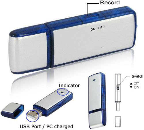 spy_flashdrive Sound Recording USB Flash Drive (Images courtesy Amazon)