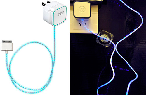 Dexim Santom's Visible G Replacement iPhone Charger (Image property OhGizmo! & Dexim Santom)